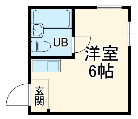 新大阪サンマンション2号館の間取り