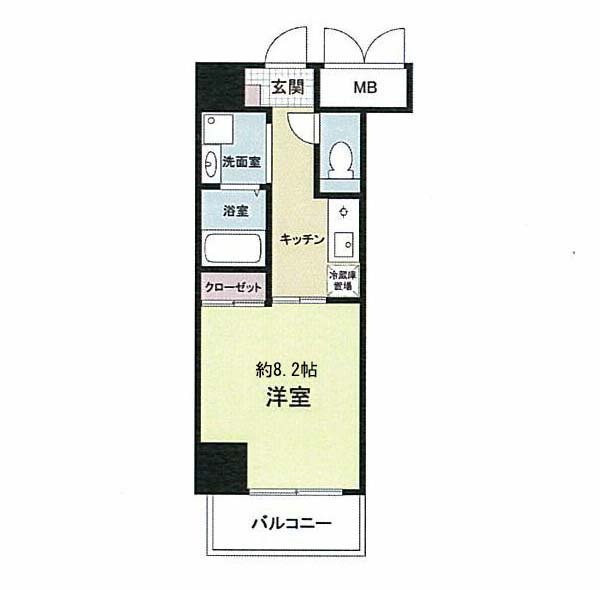 ドゥーエ本庄の間取り