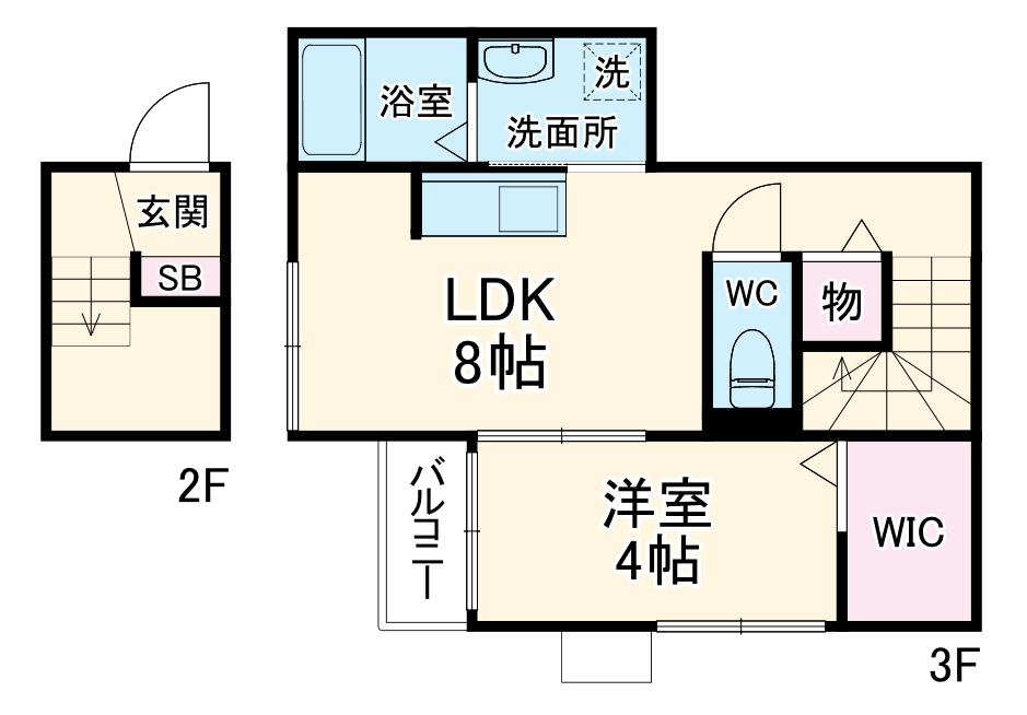 GARNETの間取り