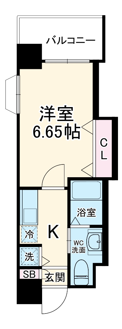 エスグランデ梅田ノース(旧：ラ・フォルム梅田north)の間取り