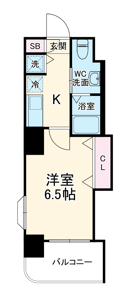 エスグランデ梅田ノース(旧:ラ・フォルム梅田north)の間取り