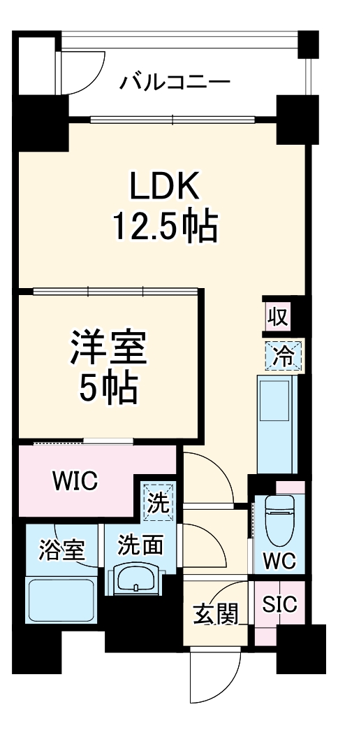 ネットフローラ梅田北の間取り