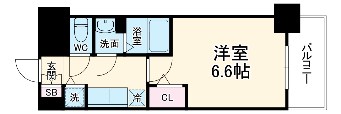 プレサンス梅田北オールの間取り