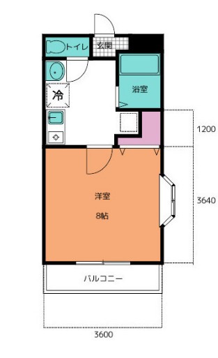 アイランドBの間取り
