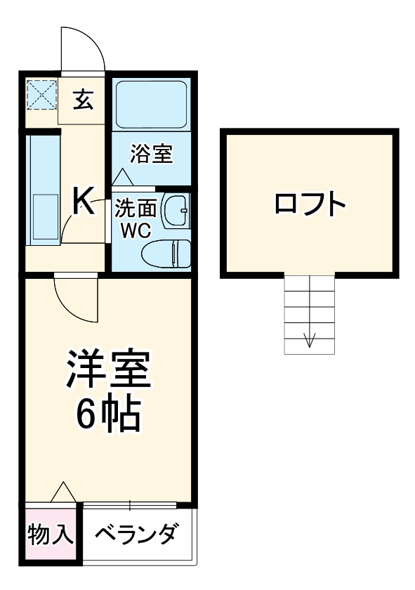 グランルージュN馬橋の間取り