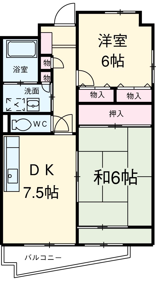 カーサベリオの間取り