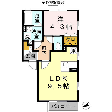 エクセレンテの間取り