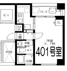キャピトル新大阪の間取り