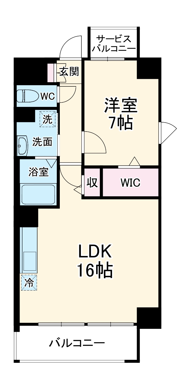 サンカトルの間取り
