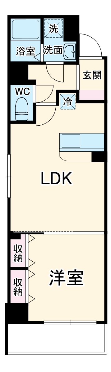 セントロイヤルクラブ新大阪の間取り