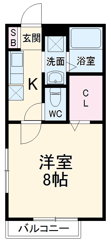 エル・フォンテーヌの間取り