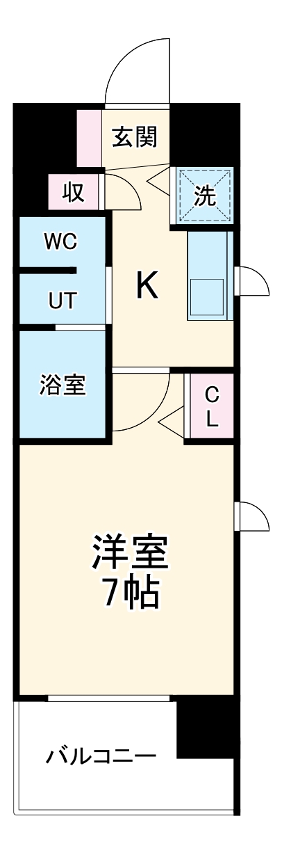 大阪WESTレジデンスの間取り