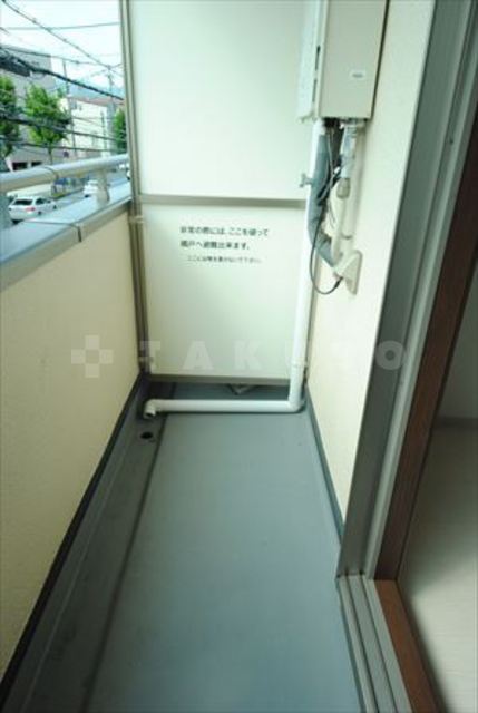 12/24 バルコニー