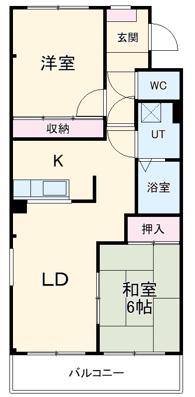 M-COURT11の間取り