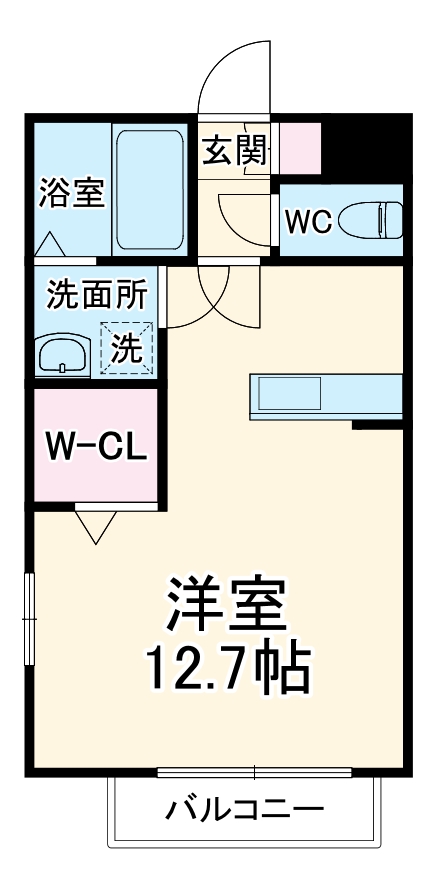 インホームの間取り