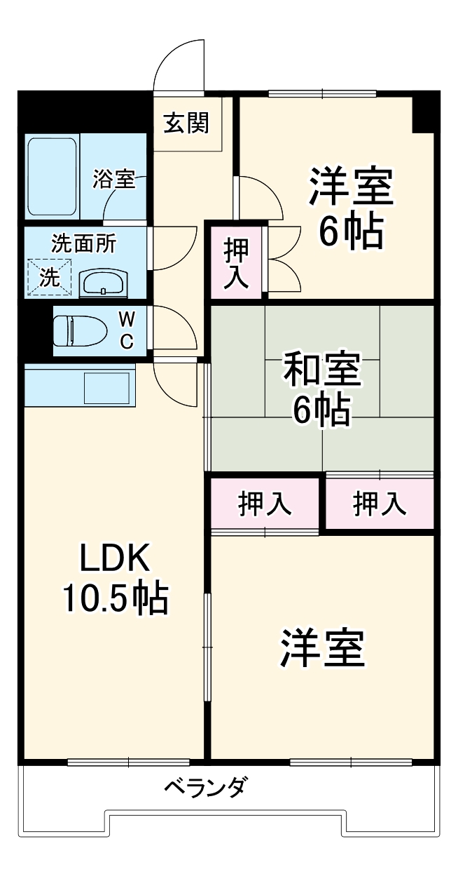 ひまりビルの間取り