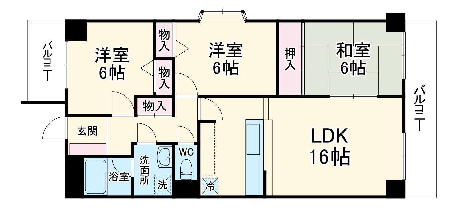 ステラハイツ千里の間取り