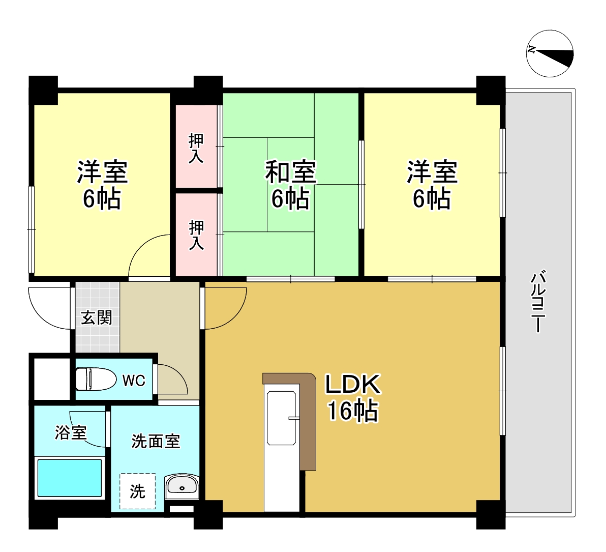 第2エクセル千里の間取り