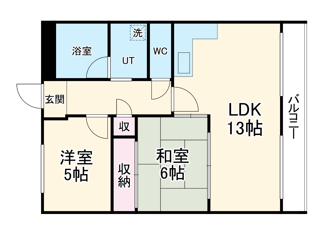 エクセレント都Ⅰの間取り