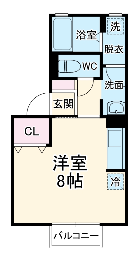 テラー・ウエスト新芦屋の間取り