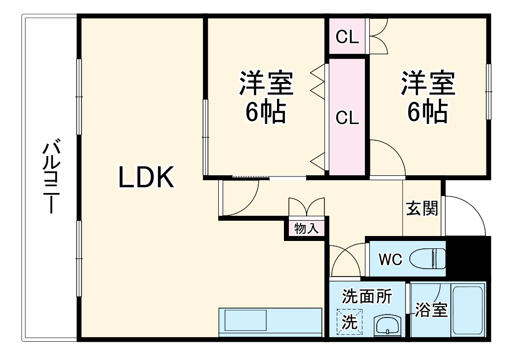パルプラザ青葉丘の間取り