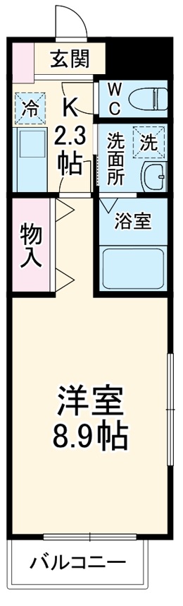 ジュネス・ブランドールの間取り