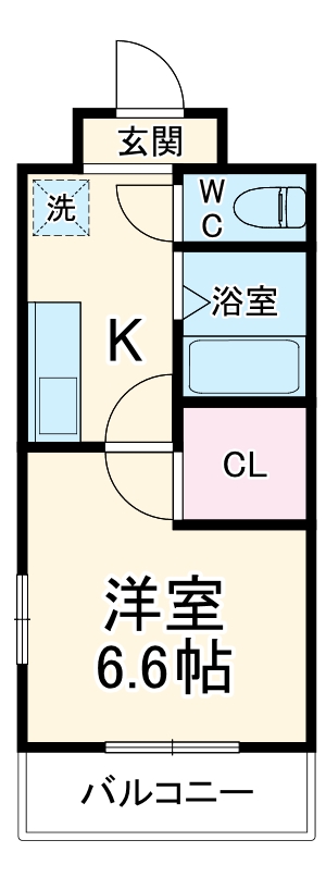 セイブステイツ野並の間取り