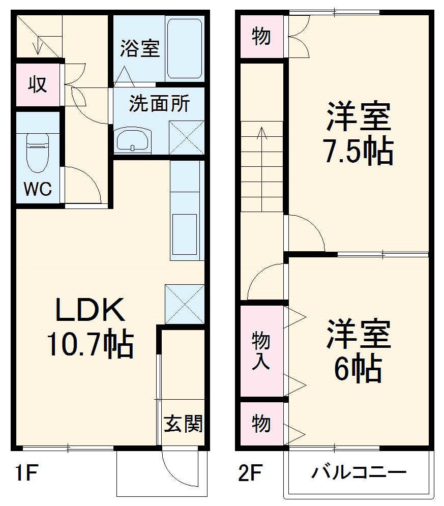 オアシス滝ノ水の間取り