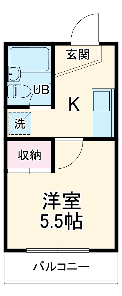 カレント所沢Ⅱ号館の間取り