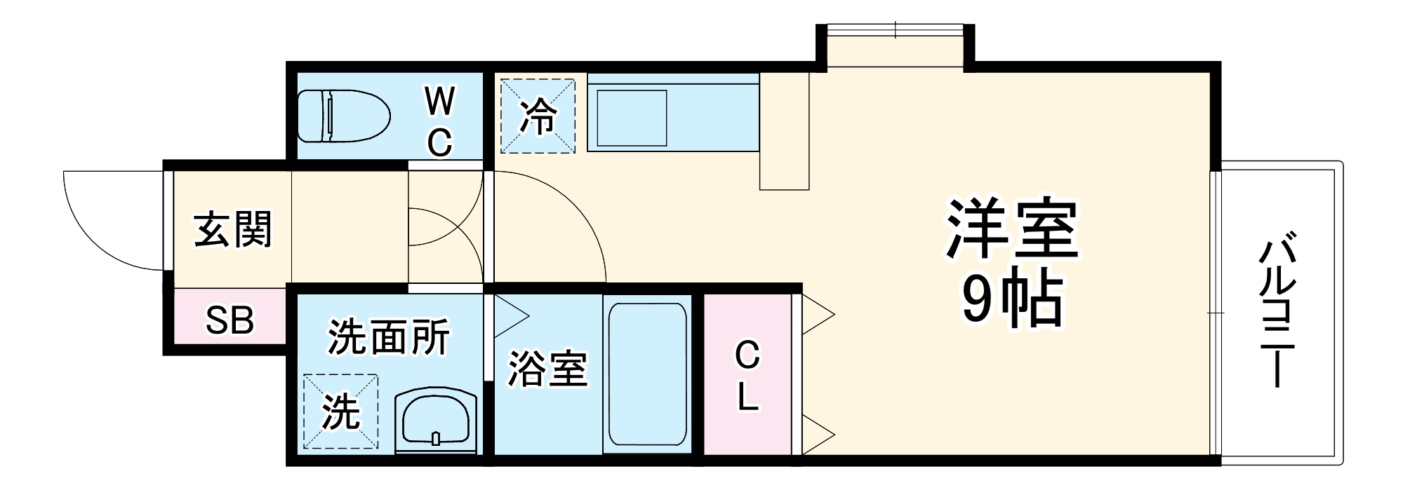 エクセレント上新18の間取り