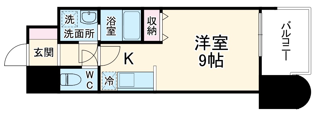 エクセレント上新18の間取り