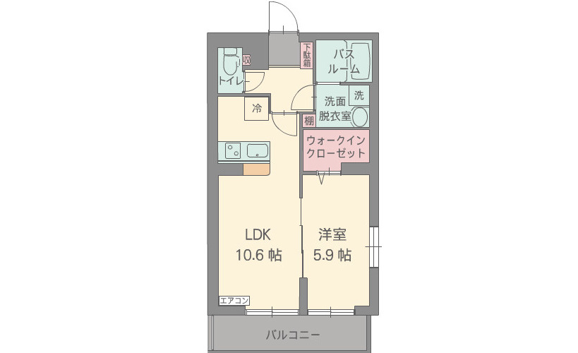 プランドールの間取り