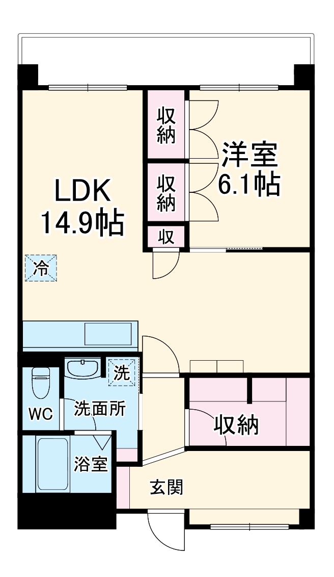 ローズガーデンの間取り