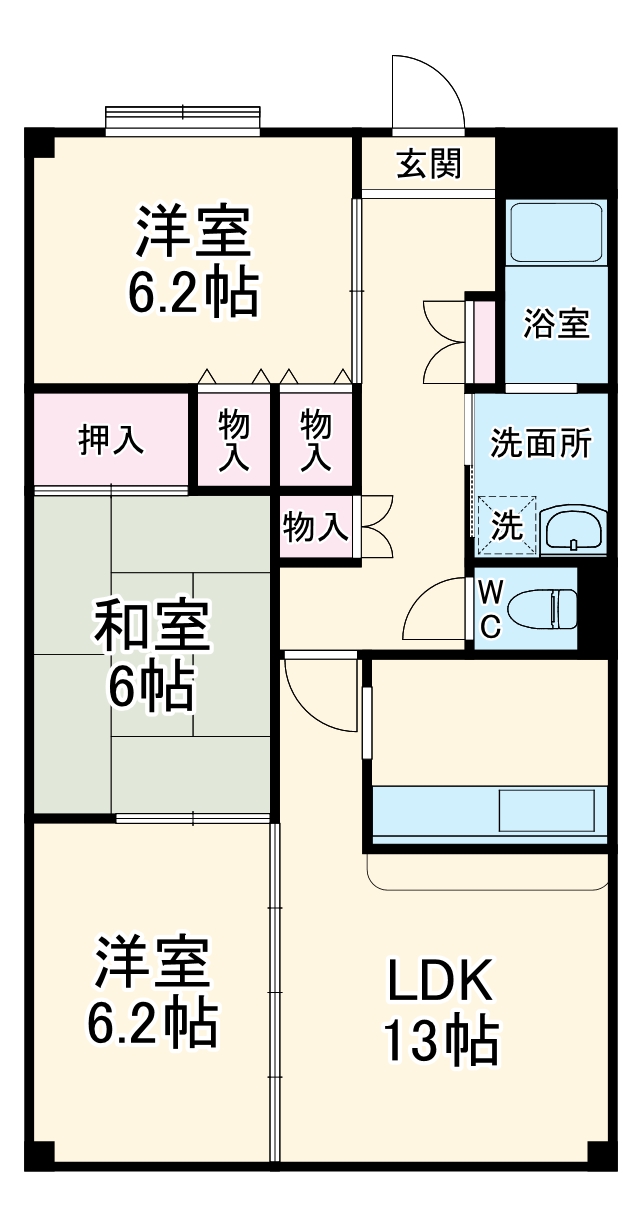 栄m.a.の間取り