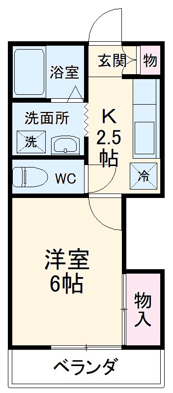 ピュアコートの間取り