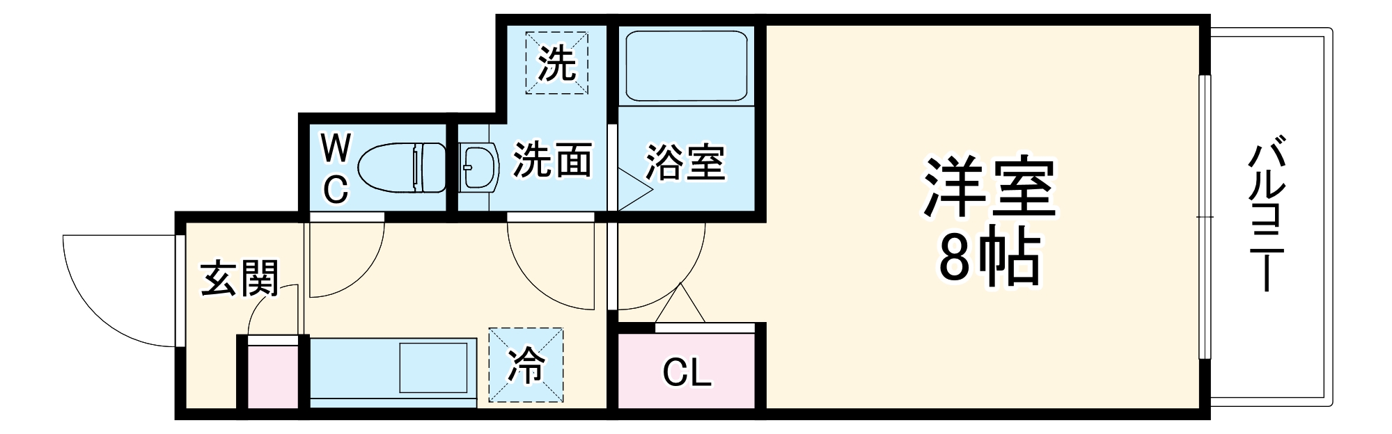 アネックス藤の間取り