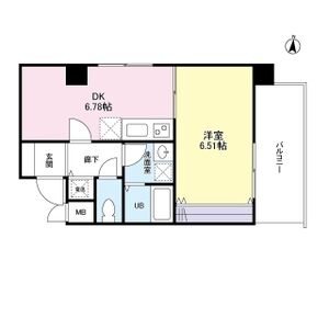 ヴィヴァーチェ2番館の間取り