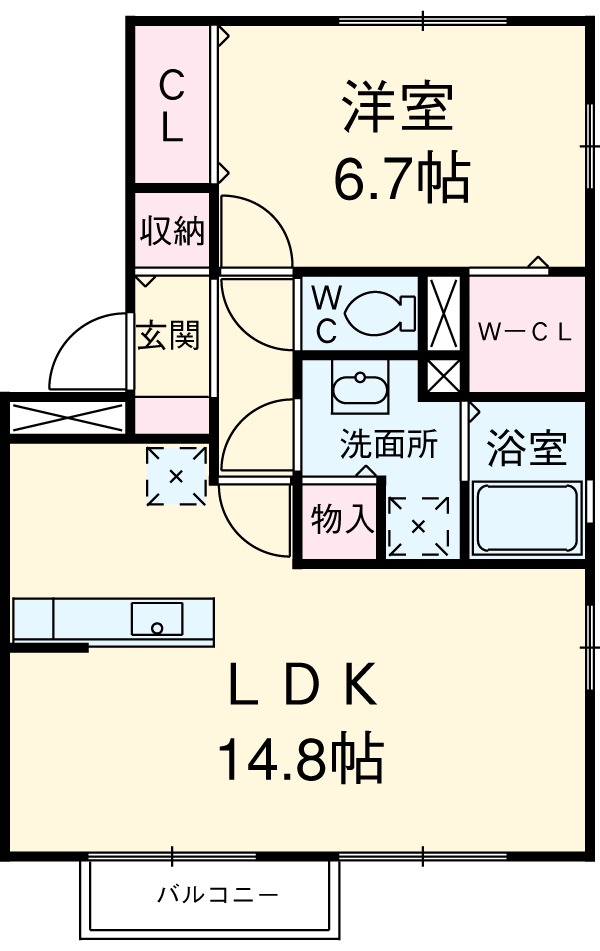 フォレストベールの間取り