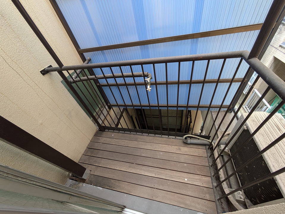 11/23 バルコニー