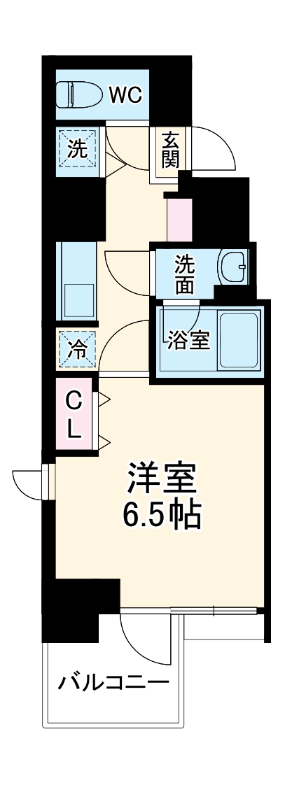 ファーストレジデンス天満橋の間取り