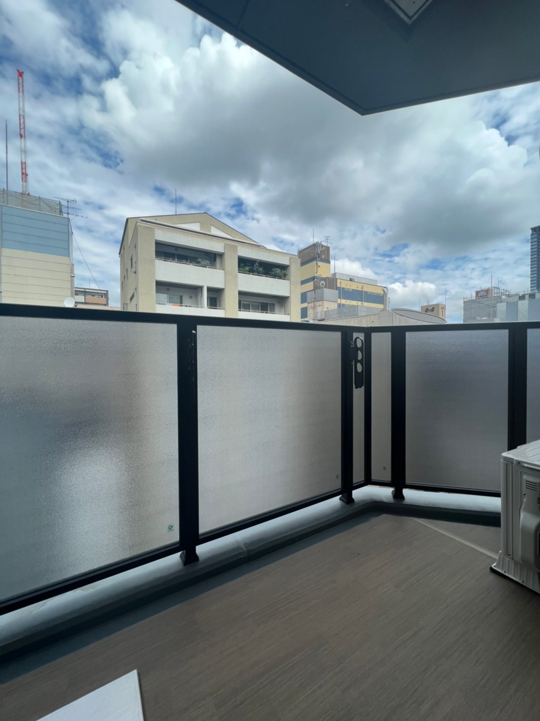 12/21 バルコニー