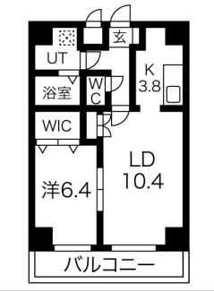 グランヴェーラ下河原の間取り