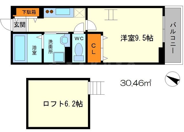HON JORGEⅥの間取り
