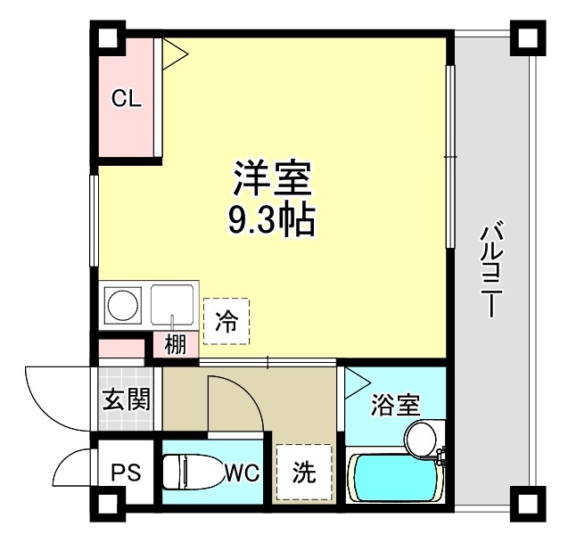カサモラーダ船場の間取り