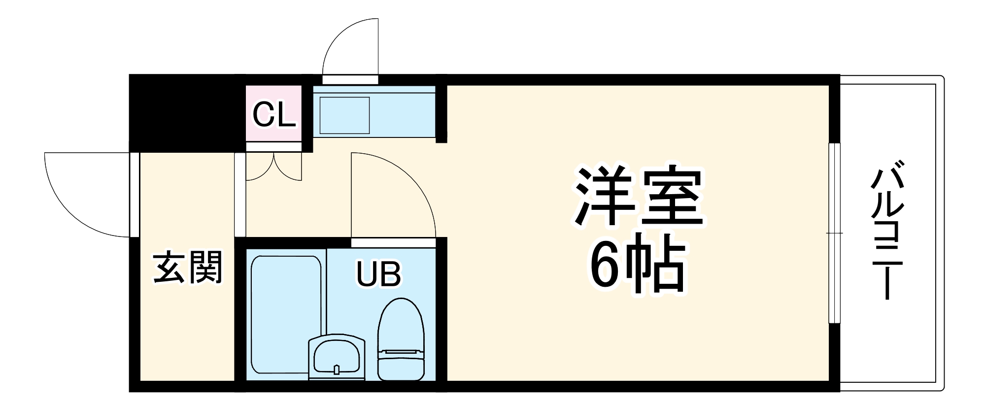 プレアール長柄の間取り
