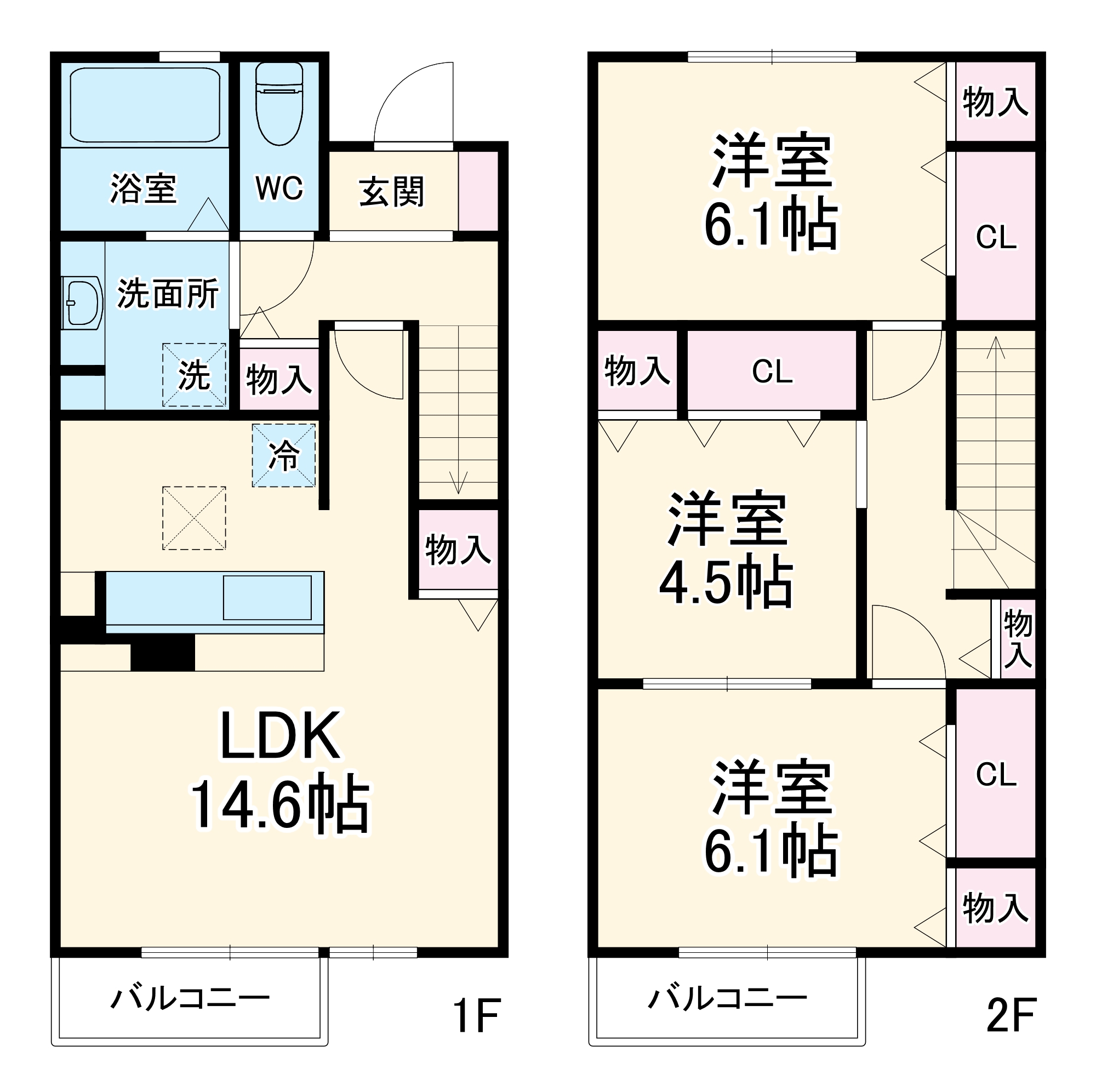 ヴィラ・グレイスの間取り
