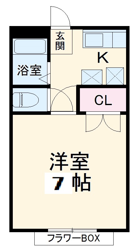 アムール石橋の間取り