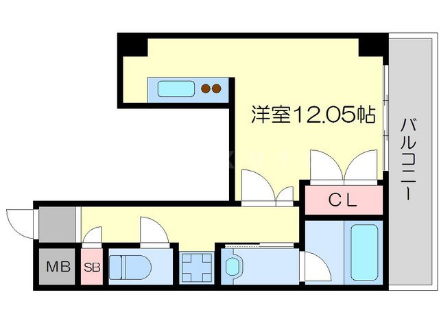 パインフィールド1stの間取り