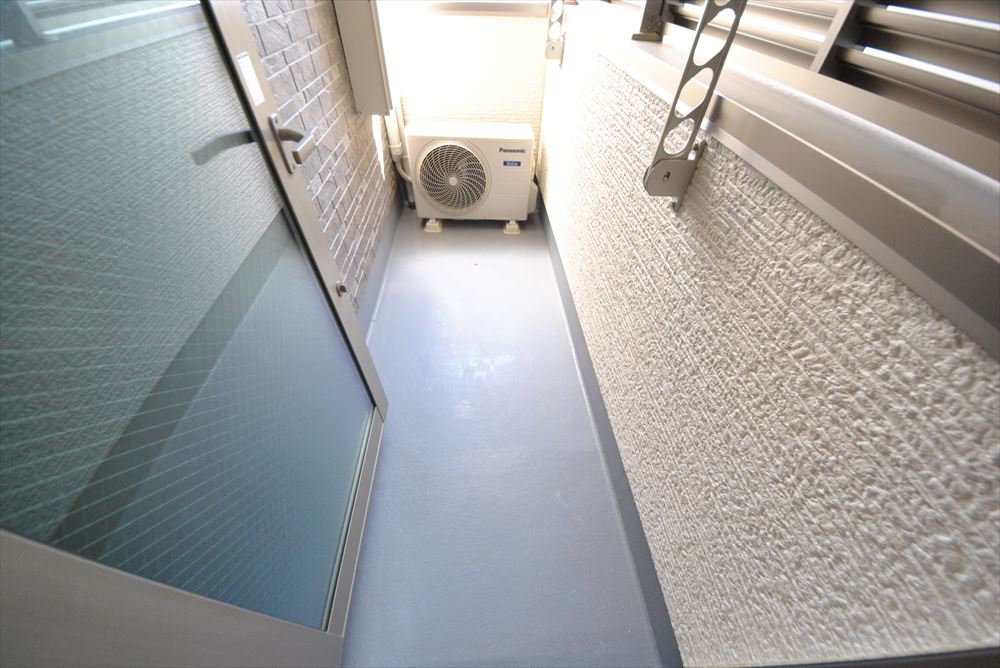 12/24 バルコニー