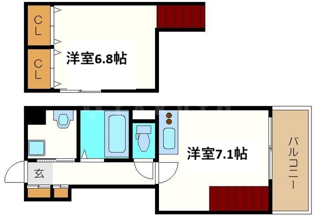 プレサージュの間取り